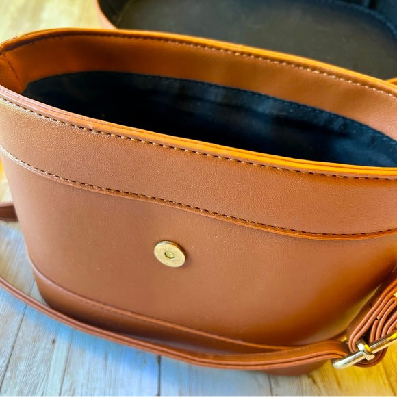 Brown box bag crossbody - Picture 6 of 9